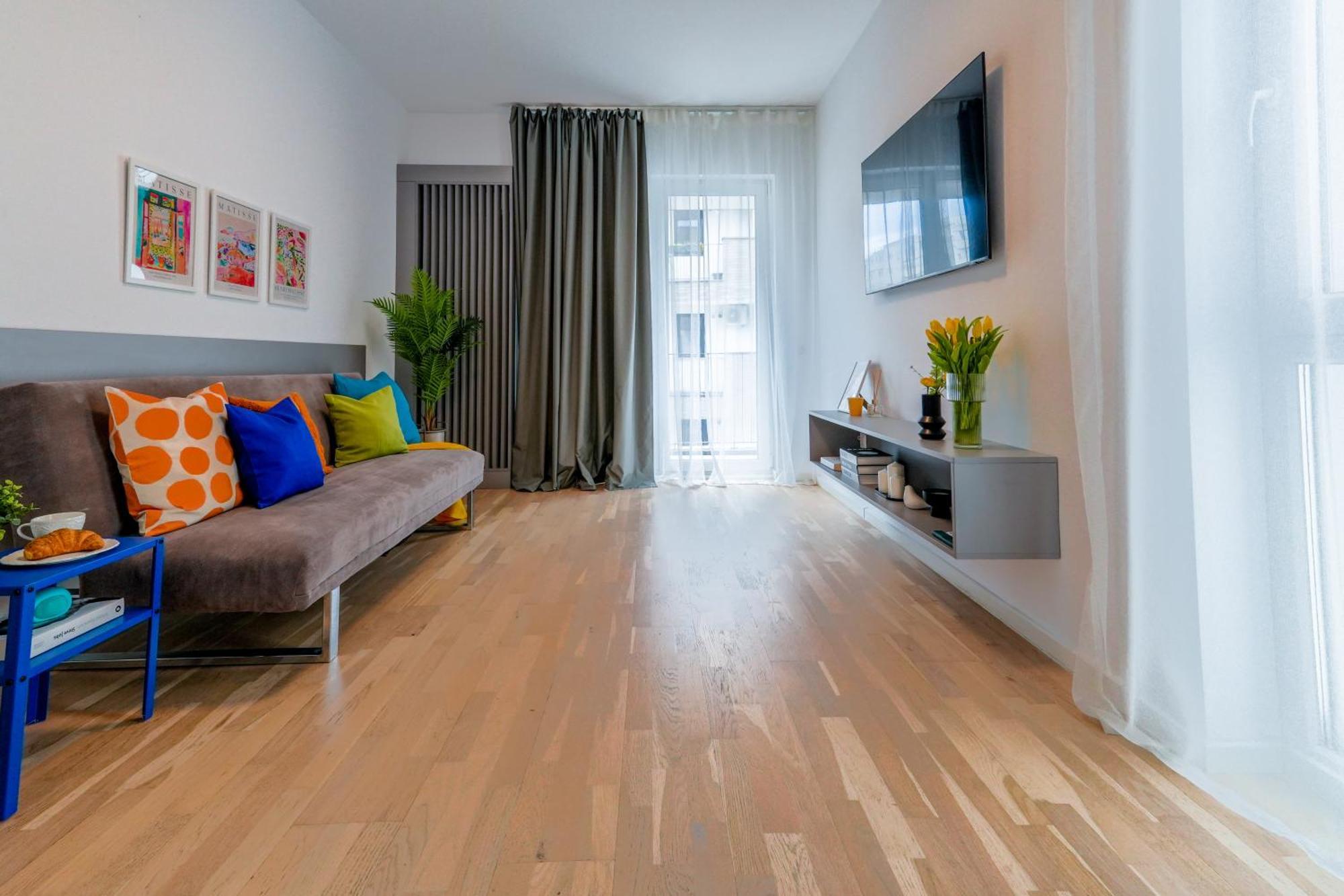 Ana - Cozy & Quiet Apt With Balcony & Garden View บูคาเรสต์ ภายนอก รูปภาพ